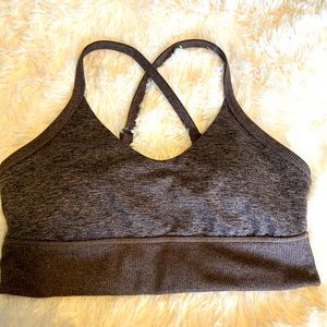 Heather Brown sports bra/bralette